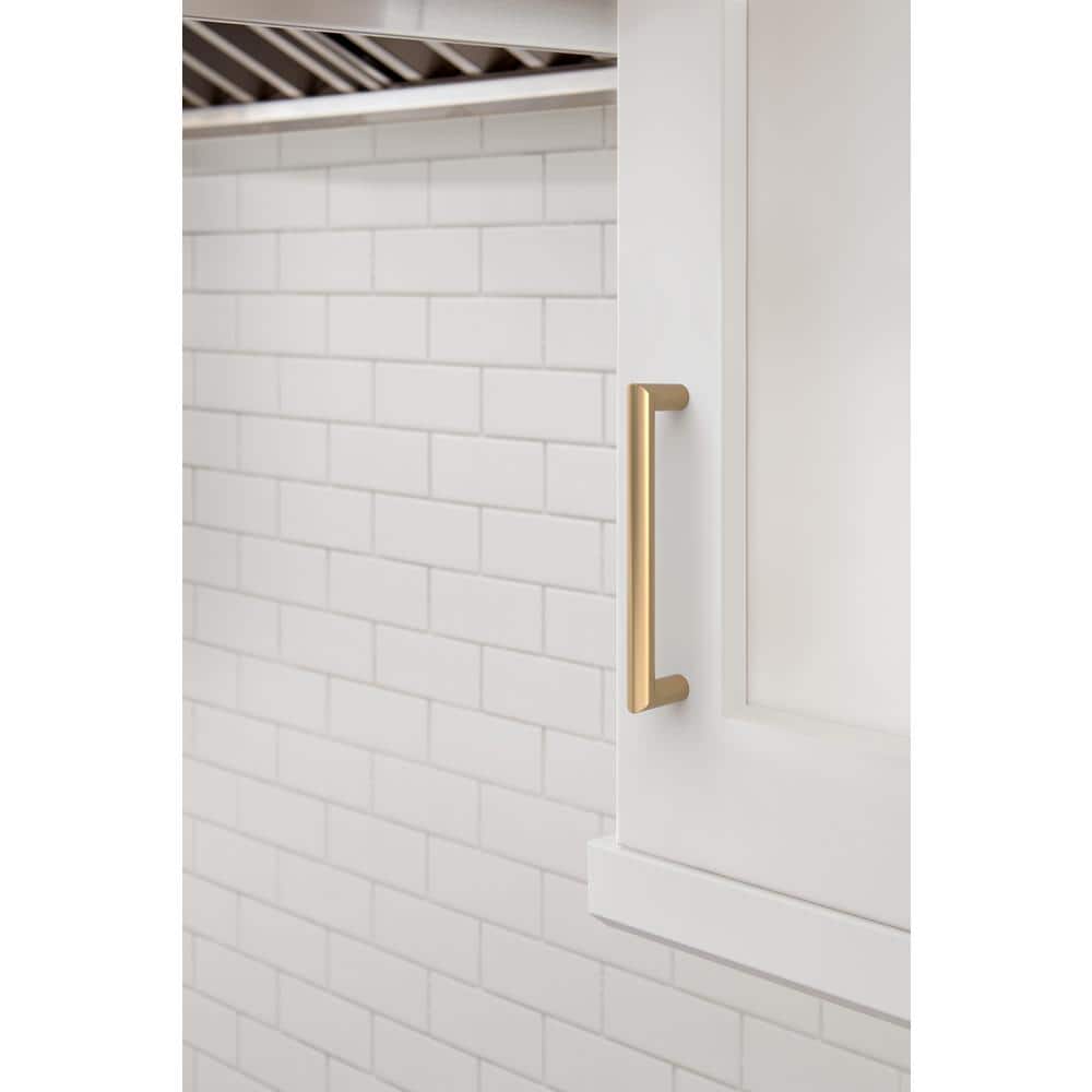 Champagne Bronze 5-1/16 inch Modern Cabinet Bar Pull