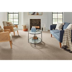 Bradlow   - Sesame - Beige 25 oz. Polyester Pattern Installed Carpet