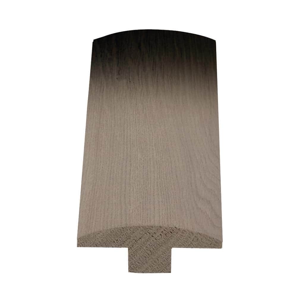 European White Oak in the color Ice Caps 1/2 in. T x 2 in. W x 78 in. L T-Molding price history on PriceWatchPro