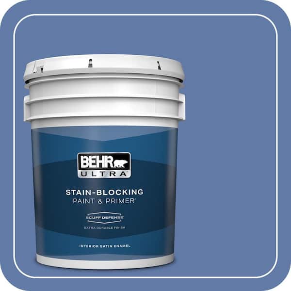 BEHR ULTRA 5 gal. #M540-6 Miracle Elixir Extra Durable Satin Enamel Interior Paint & Primer