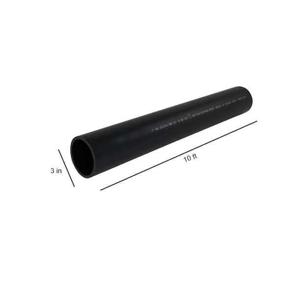 IPEX 3 in. x 10 ft. ABS DWV Cell Core Pipe