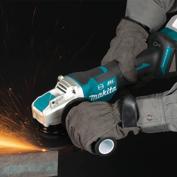 Makita 18V LXT Brushless 4-1/2 in./5 in. Cut-Off/Angle Grinder and 18V 7/8  in. SDS-Plus Concrete/Masonry Rotary Hammer Drill XAG04Z-XRH04Z - The Home  Depot