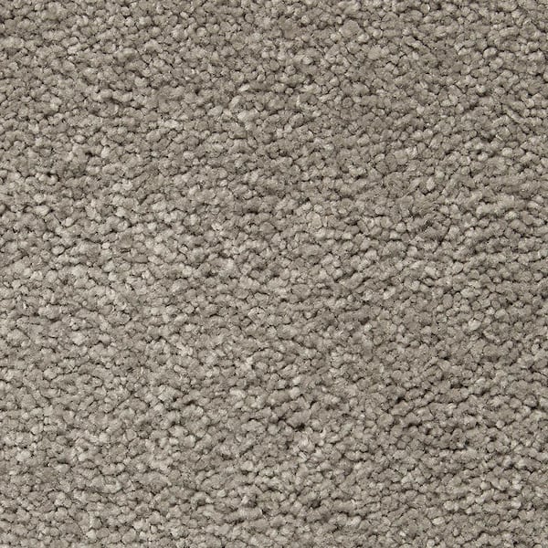 Lifeproof 8 in. x 8 in. Texture Carpet Sample - Castle II -Color Cinder Fox