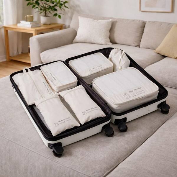 GForce 7-Piece Ultimate Packing Cube Set in Cashmere 27107