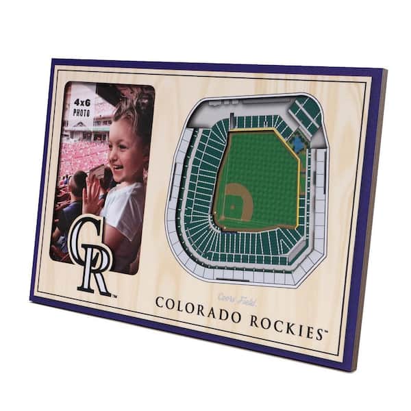 MLB Colorado Rockies 3D StadiumView Picture Frame - Coors Field