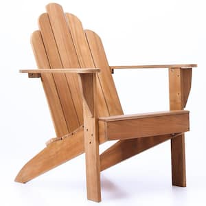 Heaton Natural Teak Wood Adirondack Chair