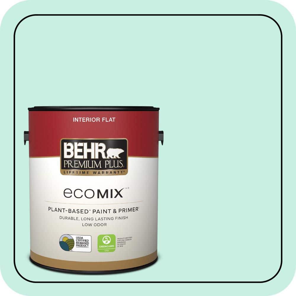 1 gal. #P430-1 Summer House Flat EcoMix Plant-Based Interior Paint & Primer price history on PriceWatchPro