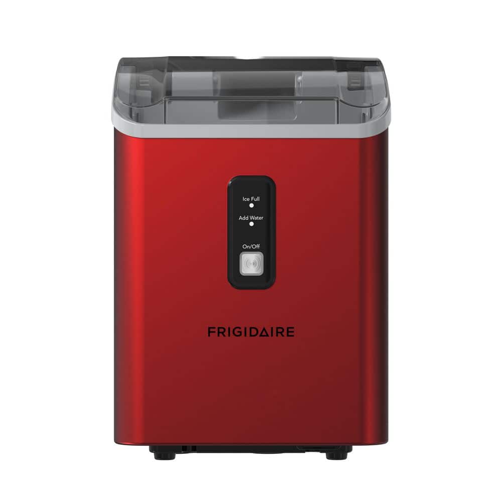10.6 in. 33 lb. Countertop Nugget Ice Maker in Stainless Steel Red price history on PriceWatchPro