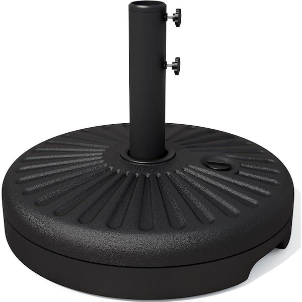 2.5 patio umbrella stand 20 lb Round Resin Concrete Base D2 3/16