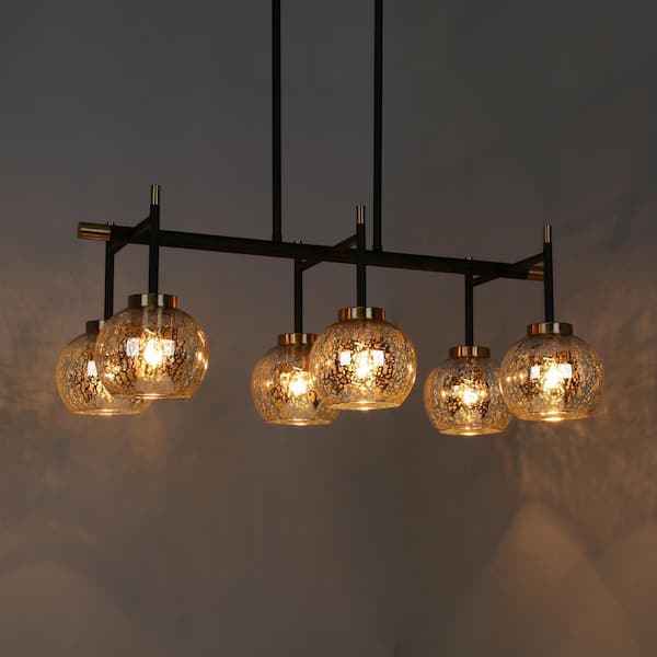 Have a question about Zevni Modern Farmhouse 27.5 in. 6-Light