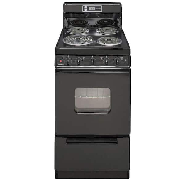 Summit Professional 20 Stainless Steel Electric Coil Range - TEM130BKWY