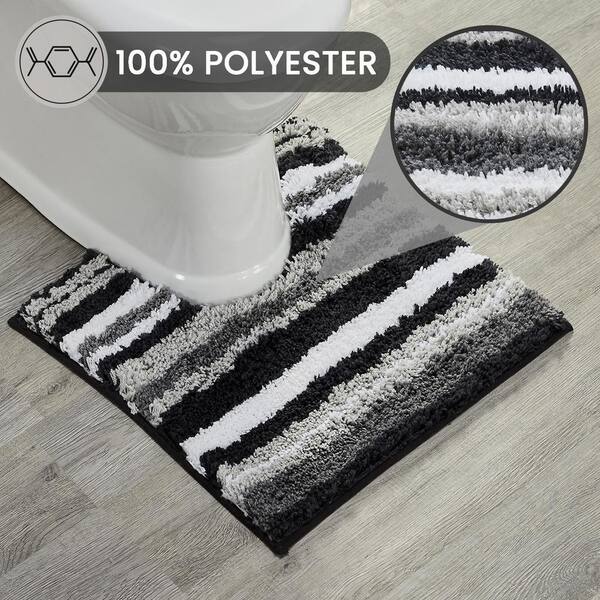 Better Trends Griffie Collection 20 in. x 20 in. Gray Polyester