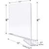 Sorbus Acrylic Shelf Divider (6-Pack) ACR-SHLD6 - The Home Depot