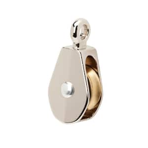 2 in. Nickel Plated Fixed Pulley