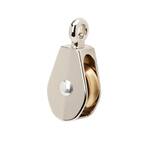 3/4 in. Nickel Plated Fixed Pulley