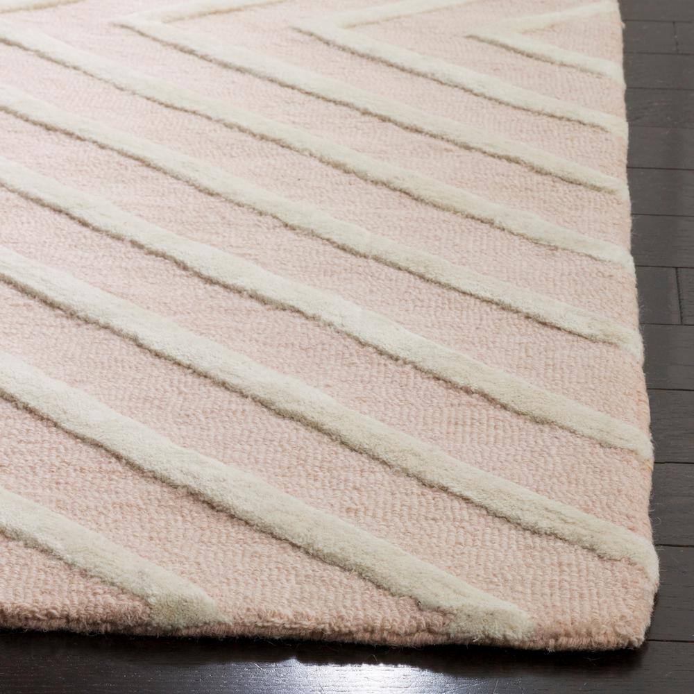 Ivory Whisper Hand-Tufted Wool Kids' Area Rug 8' x 10'
