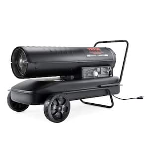 175000 BTU Kerosene Forced Air Heater Portable Torpedo Diesel Space Heater with Thermostat Heavy-Duty Heater