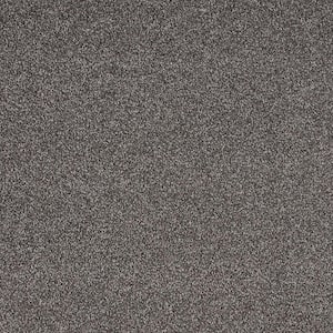 Still in Love I Stone Rose Grey 39 oz. Blend Texture Installed Carpet