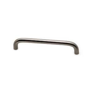 Livingston Collection 5 1/16 in. (128 mm) Brushed Nickel Functional Round Cabinet Bar Pull