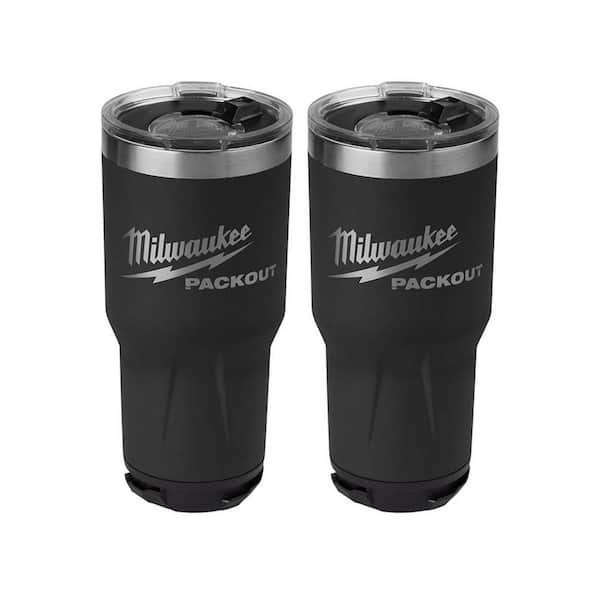 Milwaukee PACKOUT Black 30 oz. Tumbler 2PK