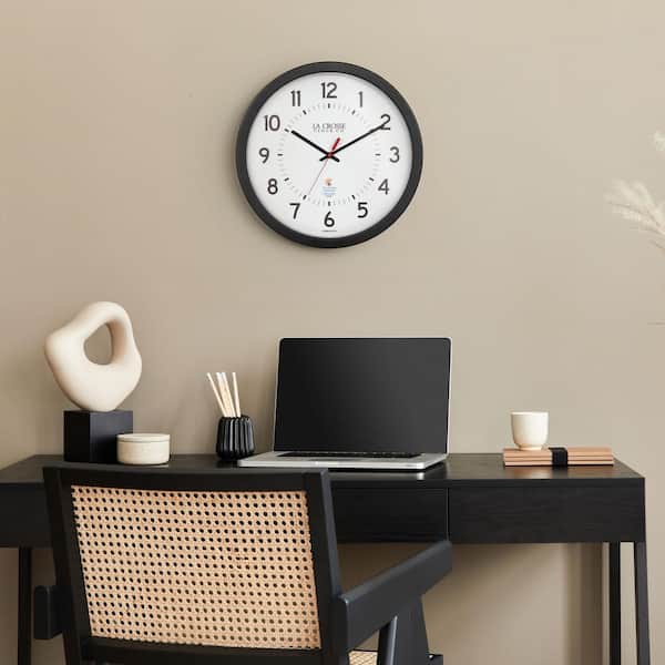 La Crosse Clock 14.5 in. Chicago Lighthouse American Made Analog