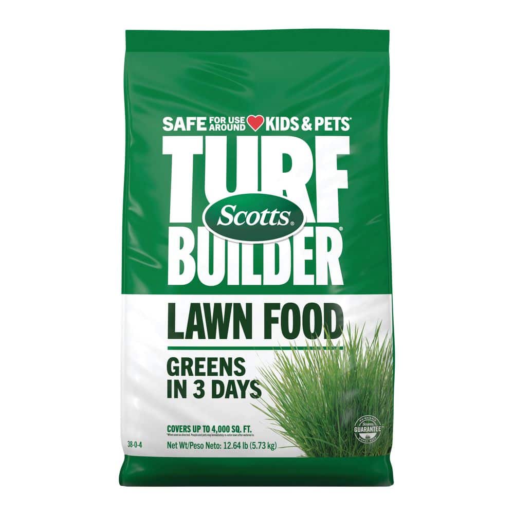 Turf Builder Lawn Food 12.6 lbs. 4,000 sq. ft. 38-0-4 NPK Granular Fertilizer for All Grass Types, Apply Any Season price history on PriceWatchPro
