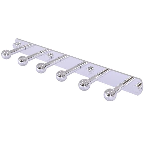 Allied Brass Prestige Skyline Collection Knob Robe/Towel Hook in Polished Chrome
