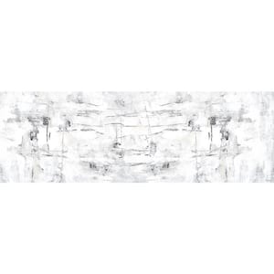 "Perfect Balance" by Parvez Taj Unframed Canvas Abstract Art Print 15 in. x 45 in.