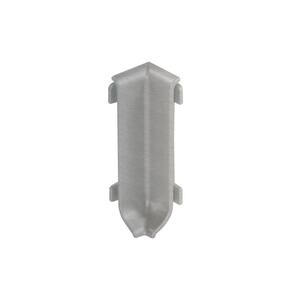 Designbase-SL Aluminum with Brushed Stainless Steel Appearance 3-1/8 in. x 1 in. Metal 90-Degree Inside Corner