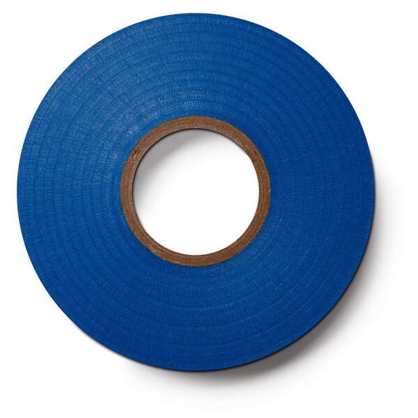 2-Roll UL-Listed, BYBON Vinyl Electrical Tape,Blue,3/4 in x 60 ft 