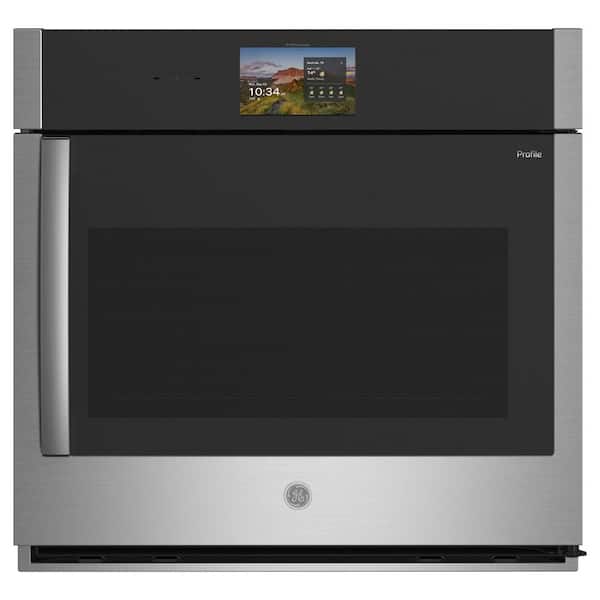 Profile 30 in. Smart Built-in Convection Single Wall Oven w/ Left-Hand Side-Swing Doors, No Preheat Air Fry + Microphone