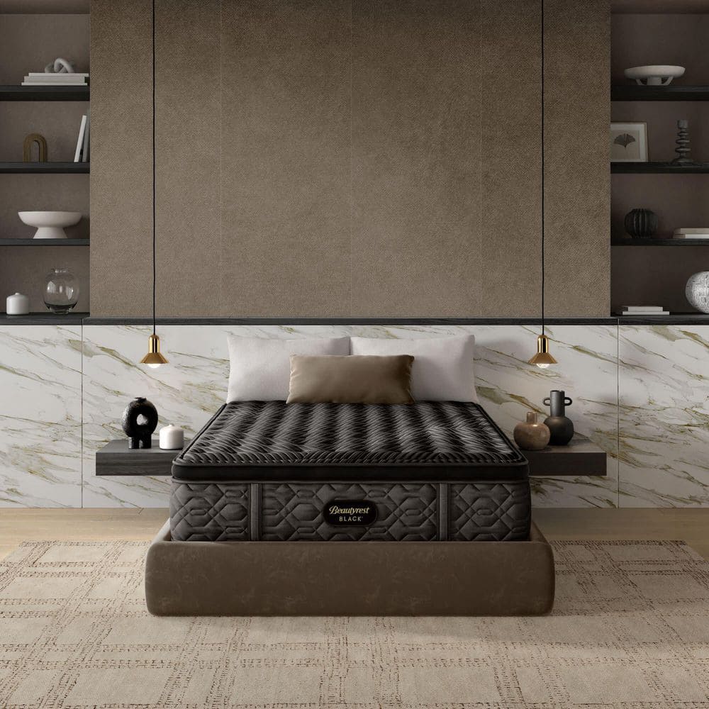 Black Series 1 Full Firm Pillow Top 14.25 in. Standard Profile Mattress Set price history on PriceWatchPro