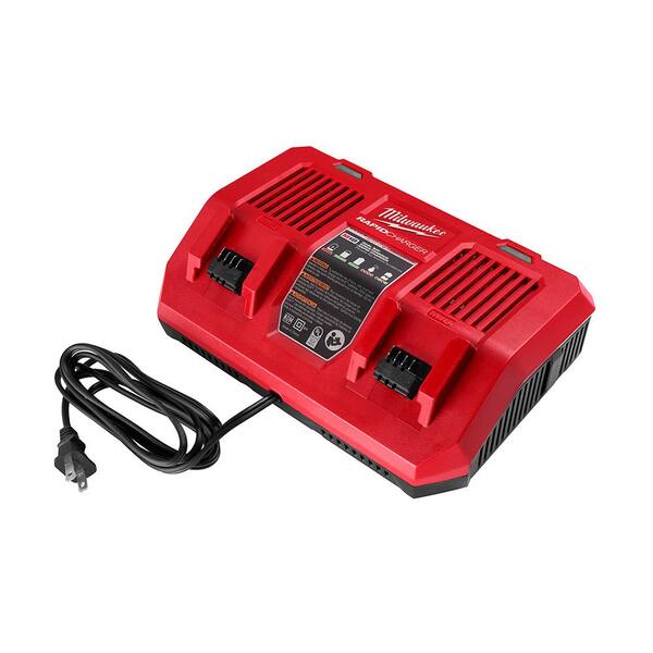 Milwaukee M18 18-Volt Lithium-Ion Starter Kit with Two 5.0 Ah Battery Packs and Dual Bay Rapid Charger