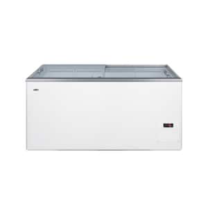 14.1 cu. ft. Manual Defrost Commercial Chest Freezer in White