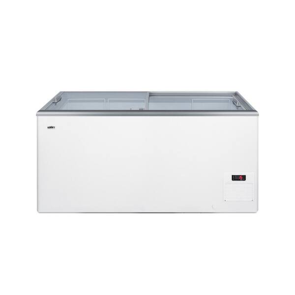 Summit Appliance 14 1 Cu Ft Manual Defrost Commercial Chest Freezer In White Nova45w The Home Depot