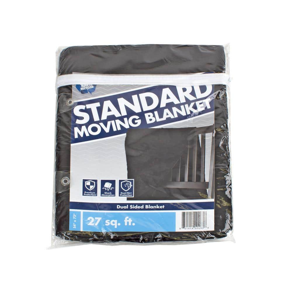 Pratt Retail Specialties 54 In L X 72 In W Standard Moving Blanket 10 Pack 10stdmovblk The Home Depot