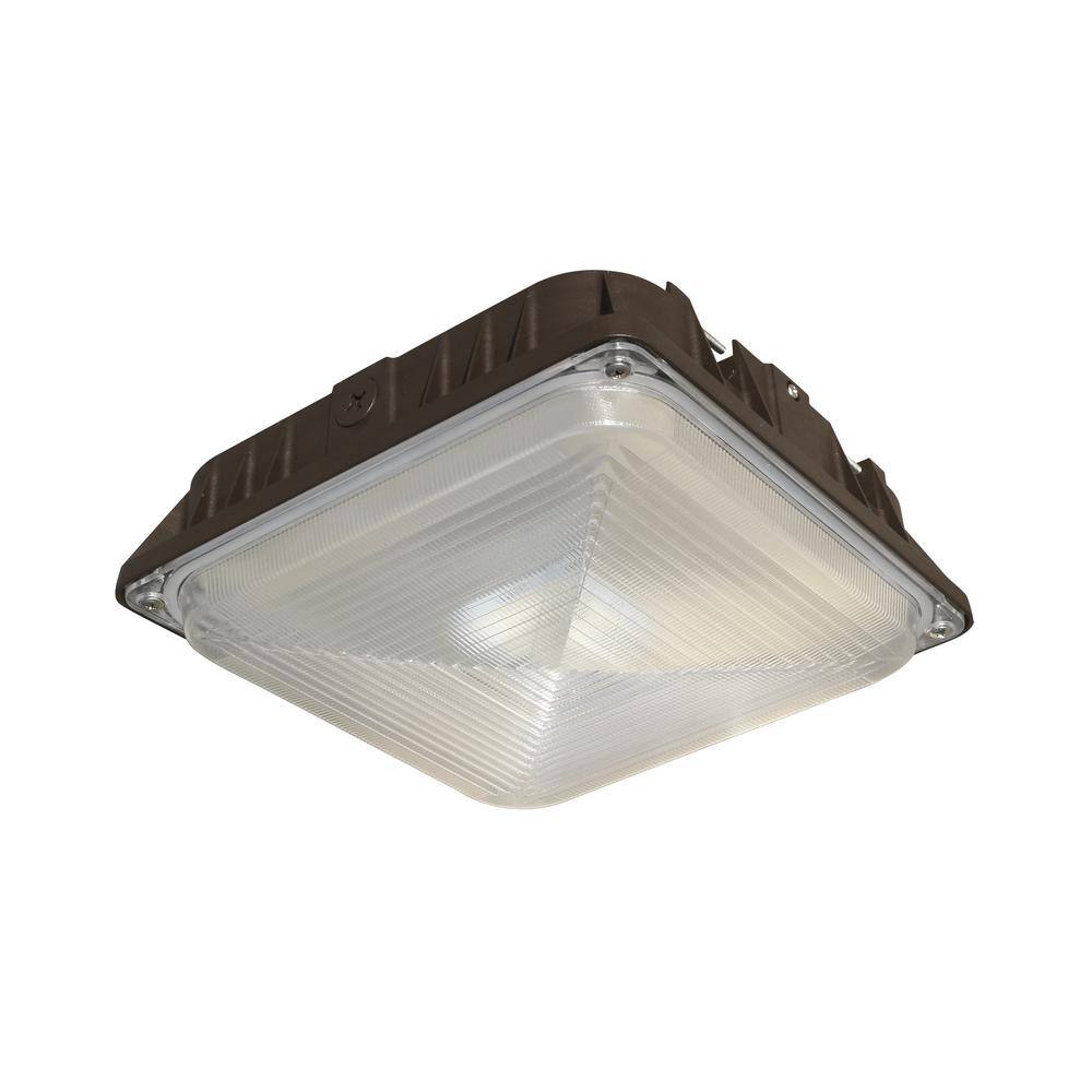 4pack LED Canopy Light 45W Weatherproof for Parking Lot Corridor Street Garage 