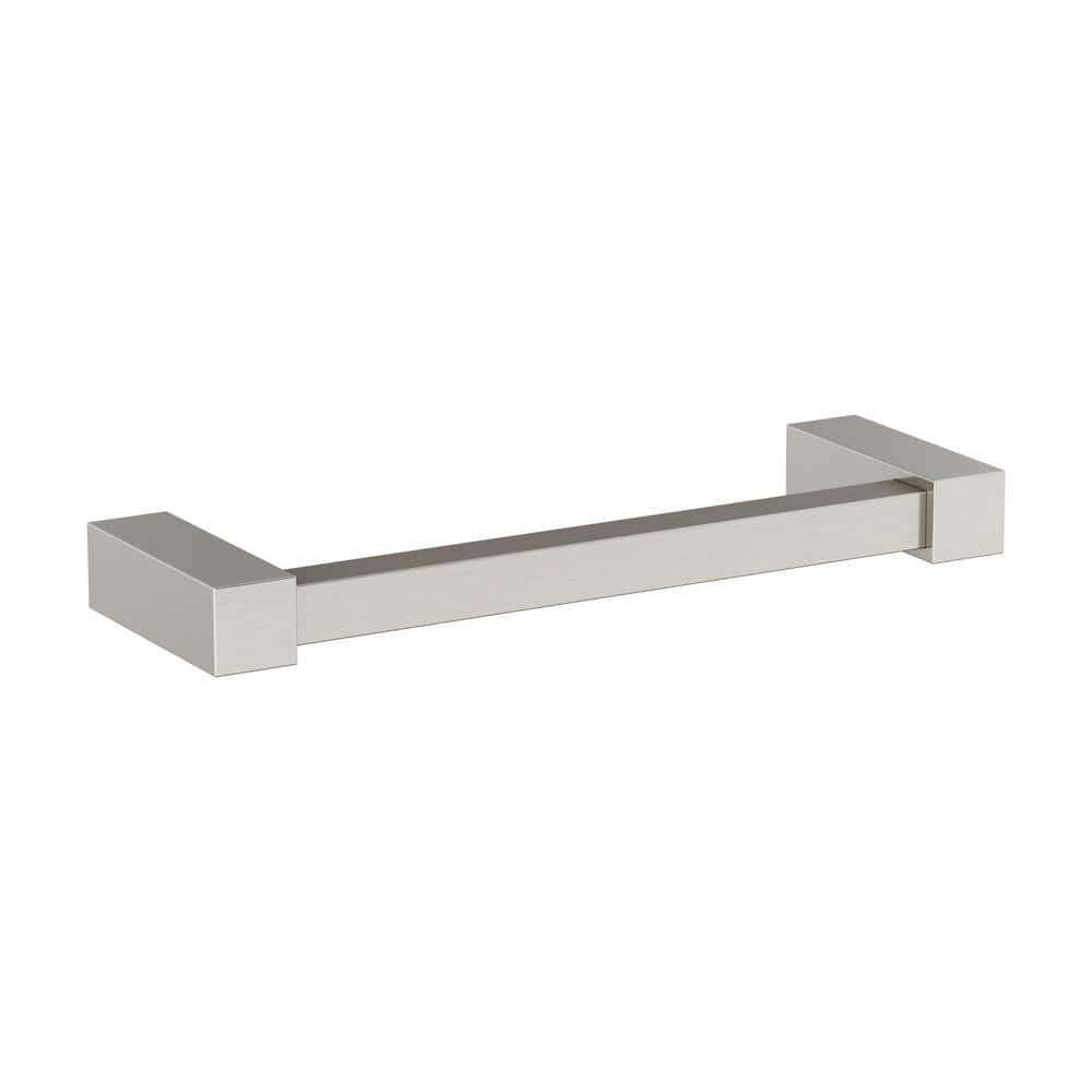 Monument 8 in. Wall Mounted Towel Bar in Brushed Nickel price history on PriceWatchPro