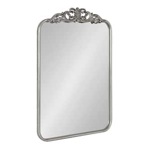 Laubry 20.00 in. W x 30.00 in. H Silver Rectangle Classic Framed Decorative Wall Mirror