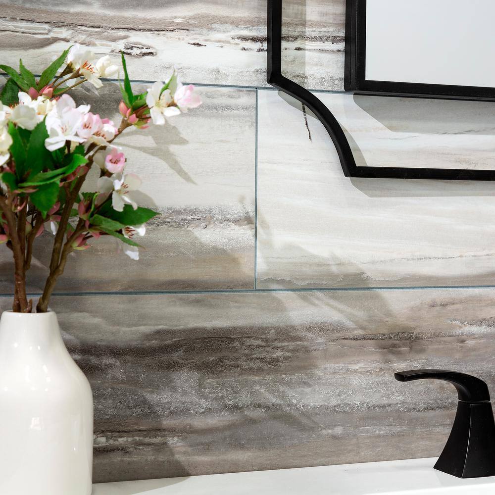 Palisade Louvre Granite Interlocking Vinyl Wall Tiles