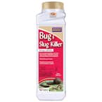 Captain Jack's Bug and Slug Killer Granules, 1.5 lb. Long Lasting Protection, For Organic Gardening, Safe for Pets