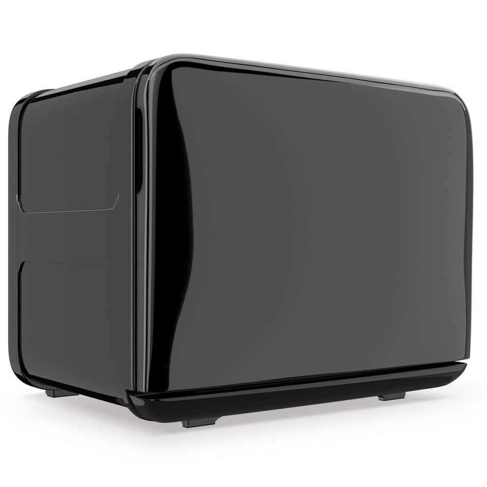 Electric Towel Warmer Cabinet, 8.5L Professional Small Hot Towel Heater for Spa, Massage, Salon, Barber & Home in Black
