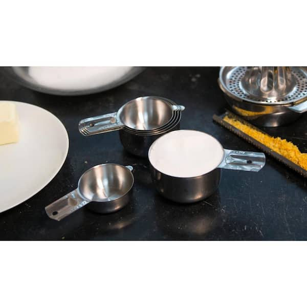Rsvp Endurance Measuring Cups (Set of 5) Stainless Steel