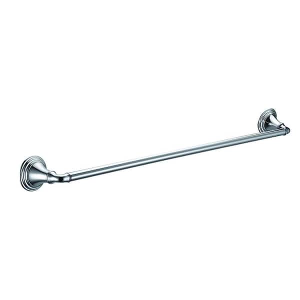 Paradise Bathworks Eden 24 in. Towel Bar in Chrome