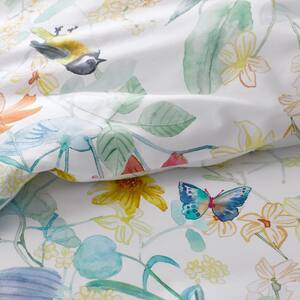 Legends Luxury Garden Harmony Multi-Colored Cotton Sateen Comforter