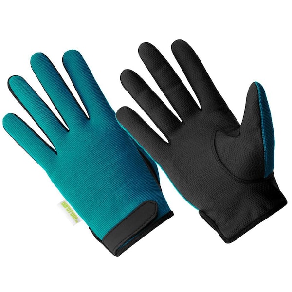 HANDS ON Ladies Hi-Dexterity Multi-Purpose Gloves, 100% Waterproof Palm, Stretchable Spandex Back