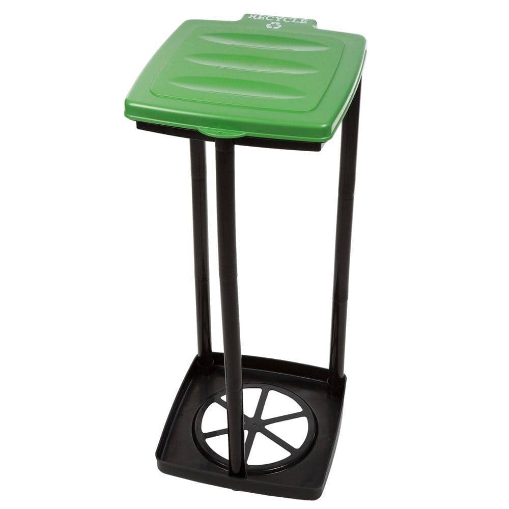 Wakeman Outdoors 13 Gal. Green Portable Garbage Trash Bag Holder