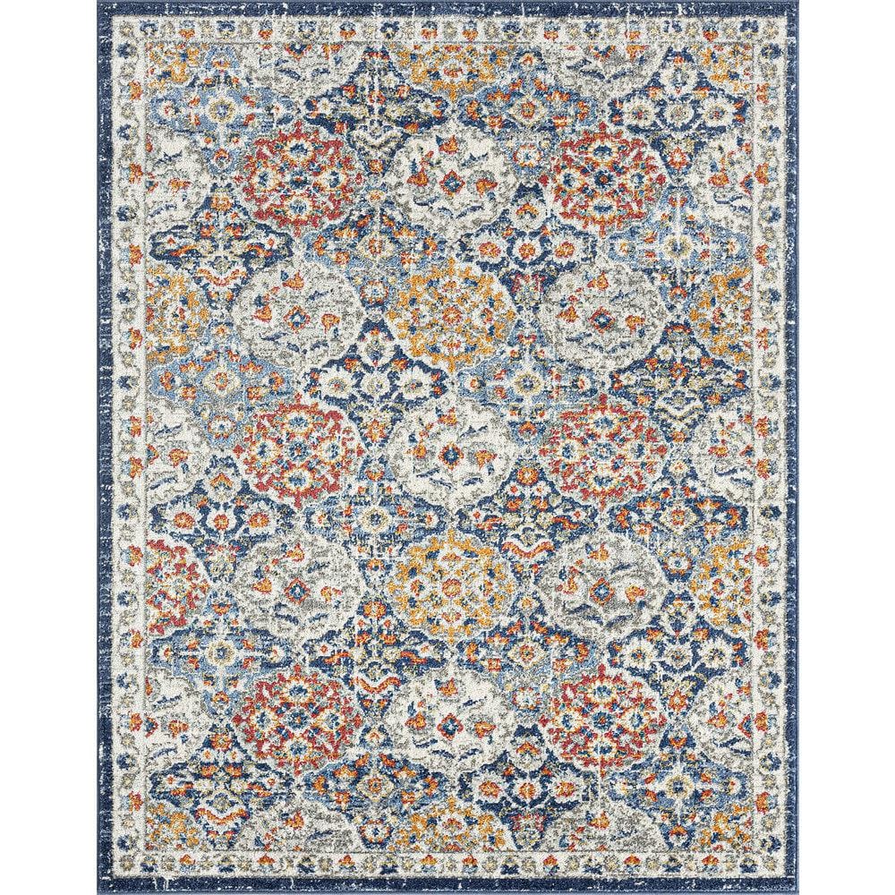 Chelsea Oriental Navy 5 ft. x 7 ft. Indoor Area Rug price history on PriceWatchPro
