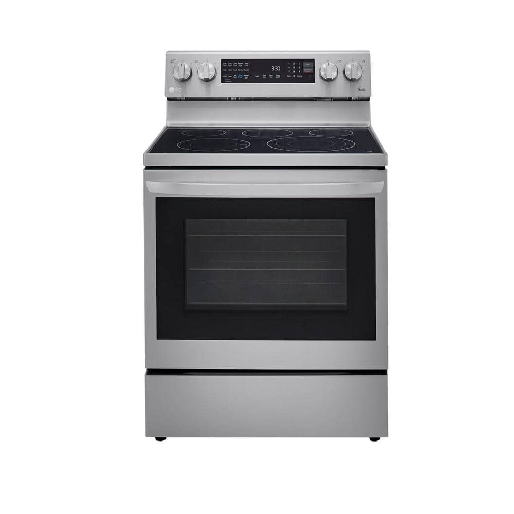 LG 30" Stainless Steel Smart Freestanding Electric Range