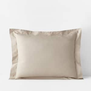 Legends Hotel Supima Feather Grey Cotton Percale Standard Sham
